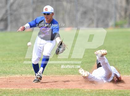 Thumbnail 1 in McKinney Christian Academy vs Calvary Christian Academy (Dallas Lutheran Wood Bat Classic) photogallery.