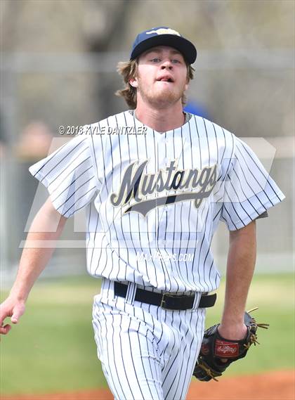 Thumbnail 1 in McKinney Christian Academy vs Calvary Christian Academy (Dallas Lutheran Wood Bat Classic) photogallery.