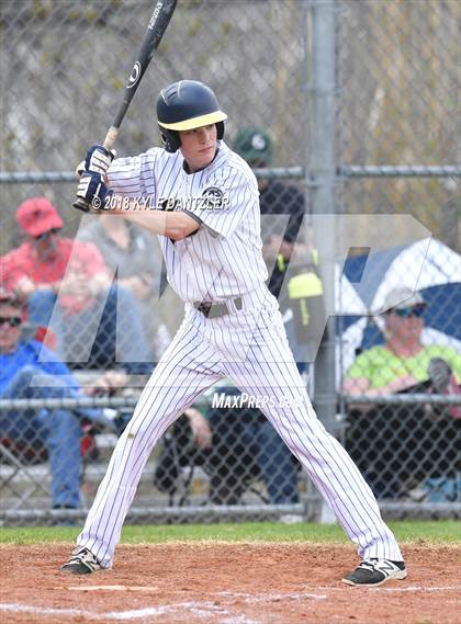 Thumbnail 2 in McKinney Christian Academy vs Calvary Christian Academy (Dallas Lutheran Wood Bat Classic) photogallery.