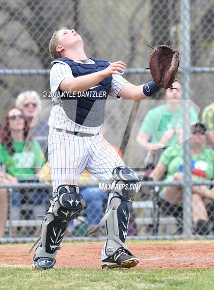 Thumbnail 2 in McKinney Christian Academy vs Calvary Christian Academy (Dallas Lutheran Wood Bat Classic) photogallery.