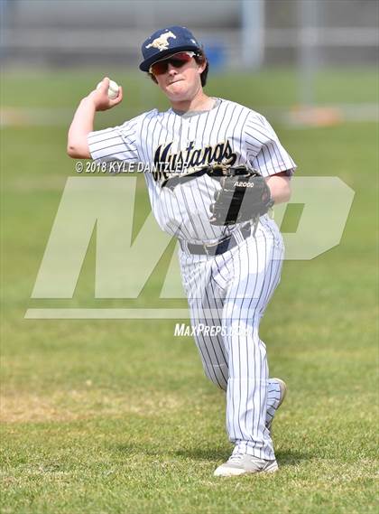 Thumbnail 3 in McKinney Christian Academy vs Calvary Christian Academy (Dallas Lutheran Wood Bat Classic) photogallery.