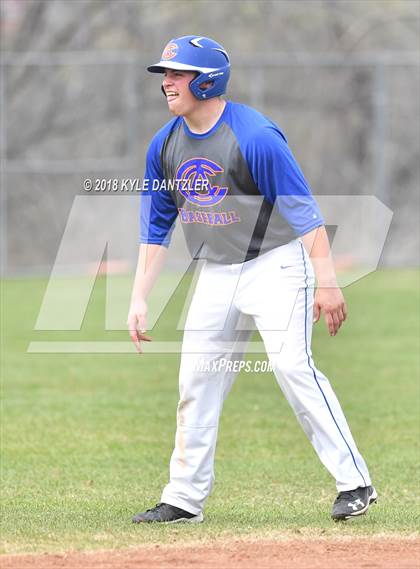 Thumbnail 1 in McKinney Christian Academy vs Calvary Christian Academy (Dallas Lutheran Wood Bat Classic) photogallery.