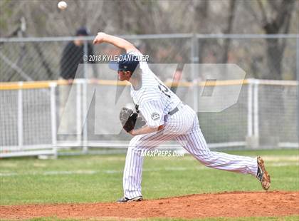 Thumbnail 2 in McKinney Christian Academy vs Calvary Christian Academy (Dallas Lutheran Wood Bat Classic) photogallery.