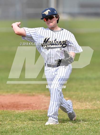 Thumbnail 3 in McKinney Christian Academy vs Calvary Christian Academy (Dallas Lutheran Wood Bat Classic) photogallery.