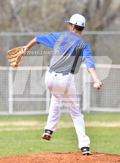 Thumbnail 3 in McKinney Christian Academy vs Calvary Christian Academy (Dallas Lutheran Wood Bat Classic) photogallery.