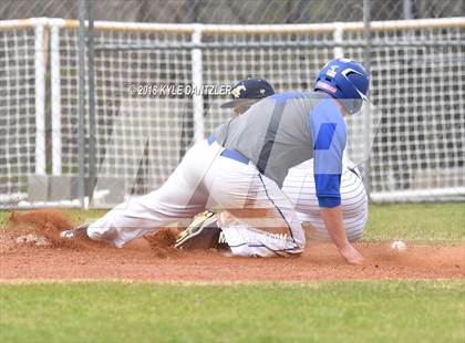 Thumbnail 1 in McKinney Christian Academy vs Calvary Christian Academy (Dallas Lutheran Wood Bat Classic) photogallery.