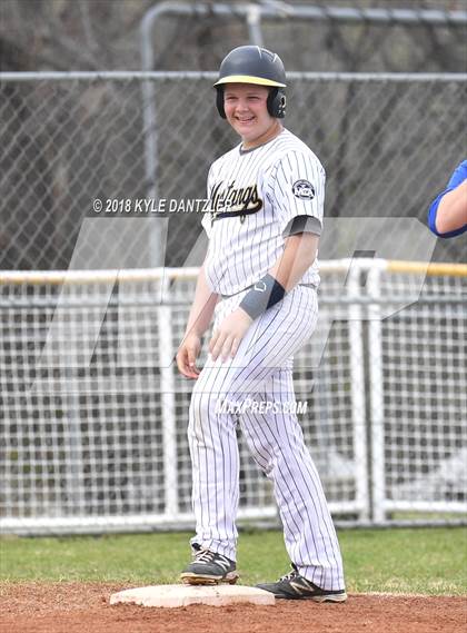 Thumbnail 1 in McKinney Christian Academy vs Calvary Christian Academy (Dallas Lutheran Wood Bat Classic) photogallery.