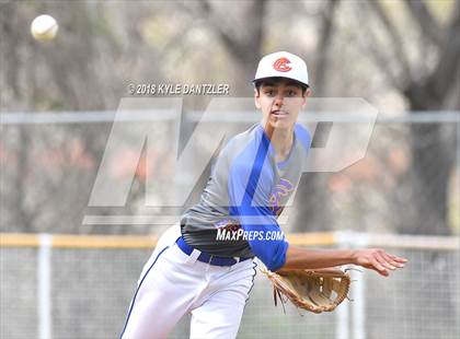 Thumbnail 1 in McKinney Christian Academy vs Calvary Christian Academy (Dallas Lutheran Wood Bat Classic) photogallery.