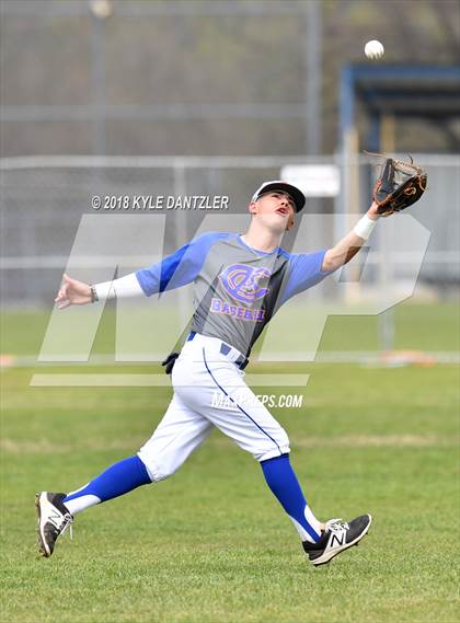 Thumbnail 2 in McKinney Christian Academy vs Calvary Christian Academy (Dallas Lutheran Wood Bat Classic) photogallery.