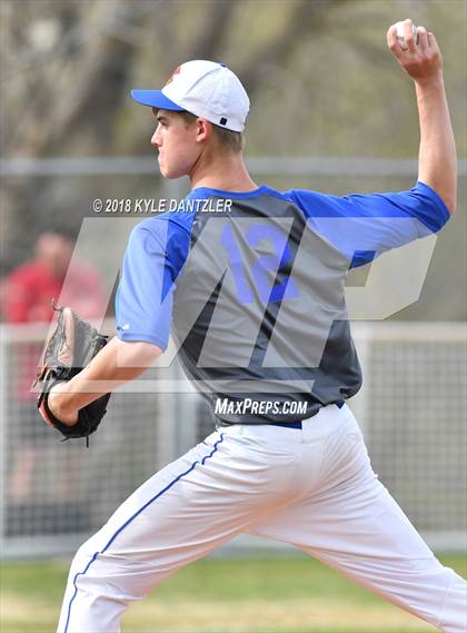 Thumbnail 1 in McKinney Christian Academy vs Calvary Christian Academy (Dallas Lutheran Wood Bat Classic) photogallery.