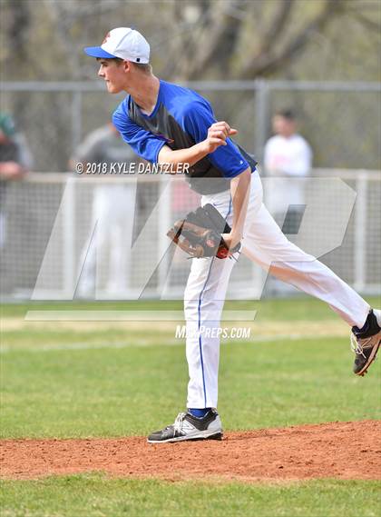 Thumbnail 1 in McKinney Christian Academy vs Calvary Christian Academy (Dallas Lutheran Wood Bat Classic) photogallery.