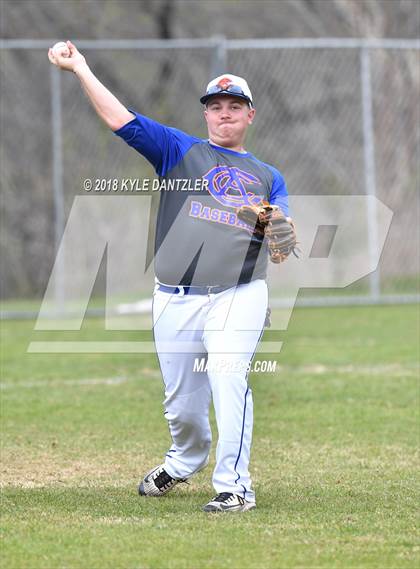 Thumbnail 1 in McKinney Christian Academy vs Calvary Christian Academy (Dallas Lutheran Wood Bat Classic) photogallery.