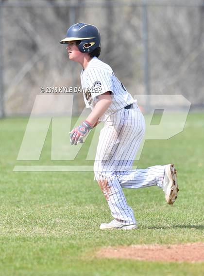 Thumbnail 1 in McKinney Christian Academy vs Calvary Christian Academy (Dallas Lutheran Wood Bat Classic) photogallery.