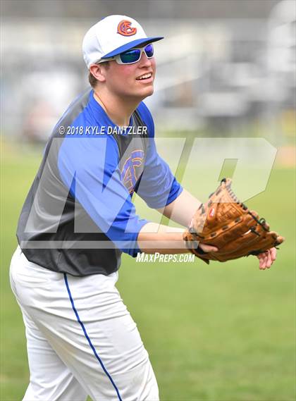 Thumbnail 3 in McKinney Christian Academy vs Calvary Christian Academy (Dallas Lutheran Wood Bat Classic) photogallery.