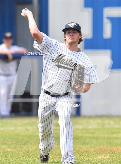 Thumbnail 2 in McKinney Christian Academy vs Calvary Christian Academy (Dallas Lutheran Wood Bat Classic) photogallery.