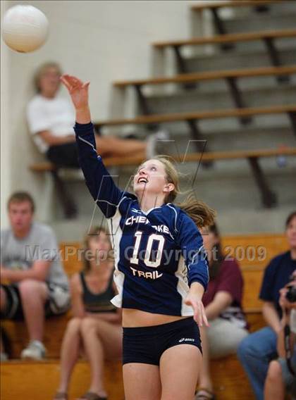 Thumbnail 2 in Cherokee Trail vs. Middle Park (Eaglecrest Invitational) photogallery.
