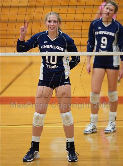 Thumbnail 2 in Cherokee Trail vs. Middle Park (Eaglecrest Invitational) photogallery.