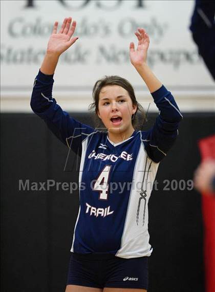Thumbnail 2 in Cherokee Trail vs. Middle Park (Eaglecrest Invitational) photogallery.