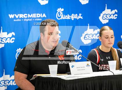 Thumbnail 1 in Tug Valley vs. Webster County (WVSSAC Class A State Tournament Quarterfinal) photogallery.
