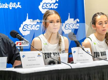 Thumbnail 3 in Tug Valley vs. Webster County (WVSSAC Class A State Tournament Quarterfinal) photogallery.