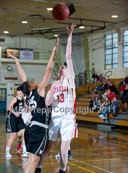 Thumbnail 3 in Bishop Montgomery vs Orange Lutheran (Santa Barbara Tournament of Champions) photogallery.