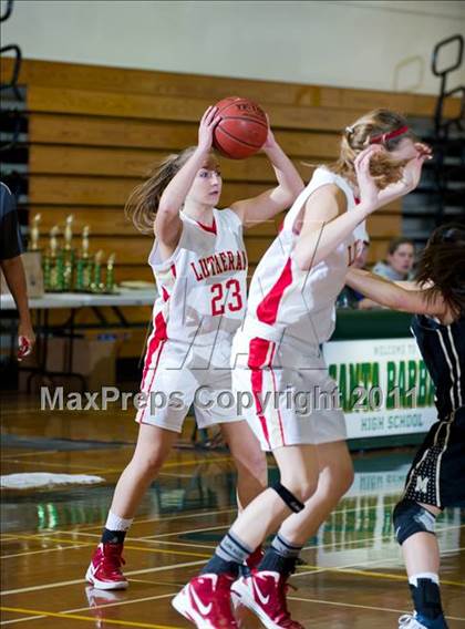 Thumbnail 1 in Bishop Montgomery vs Orange Lutheran (Santa Barbara Tournament of Champions) photogallery.
