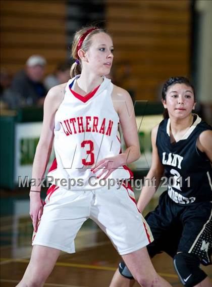 Thumbnail 1 in Bishop Montgomery vs Orange Lutheran (Santa Barbara Tournament of Champions) photogallery.