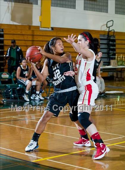 Thumbnail 3 in Bishop Montgomery vs Orange Lutheran (Santa Barbara Tournament of Champions) photogallery.