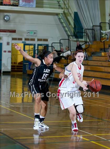Thumbnail 3 in Bishop Montgomery vs Orange Lutheran (Santa Barbara Tournament of Champions) photogallery.