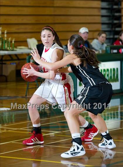 Thumbnail 1 in Bishop Montgomery vs Orange Lutheran (Santa Barbara Tournament of Champions) photogallery.