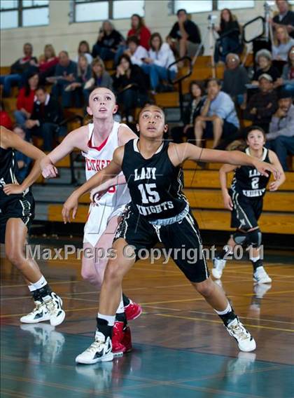 Thumbnail 3 in Bishop Montgomery vs Orange Lutheran (Santa Barbara Tournament of Champions) photogallery.