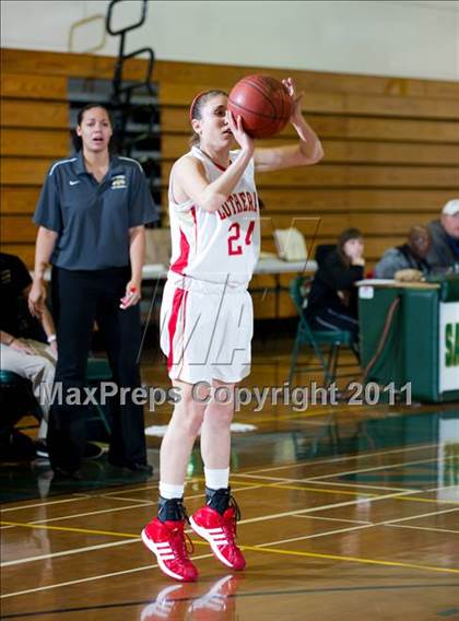 Thumbnail 2 in Bishop Montgomery vs Orange Lutheran (Santa Barbara Tournament of Champions) photogallery.