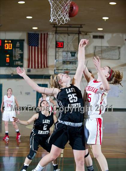 Thumbnail 3 in Bishop Montgomery vs Orange Lutheran (Santa Barbara Tournament of Champions) photogallery.