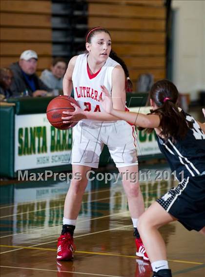 Thumbnail 1 in Bishop Montgomery vs Orange Lutheran (Santa Barbara Tournament of Champions) photogallery.