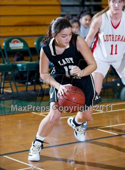 Thumbnail 2 in Bishop Montgomery vs Orange Lutheran (Santa Barbara Tournament of Champions) photogallery.