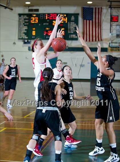 Thumbnail 3 in Bishop Montgomery vs Orange Lutheran (Santa Barbara Tournament of Champions) photogallery.