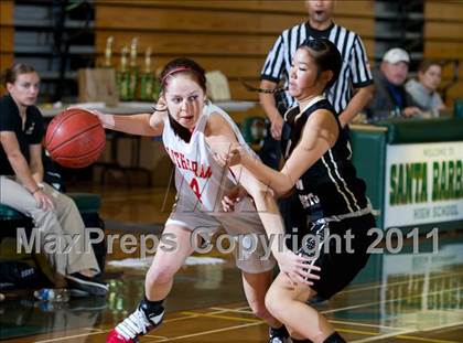 Thumbnail 2 in Bishop Montgomery vs Orange Lutheran (Santa Barbara Tournament of Champions) photogallery.
