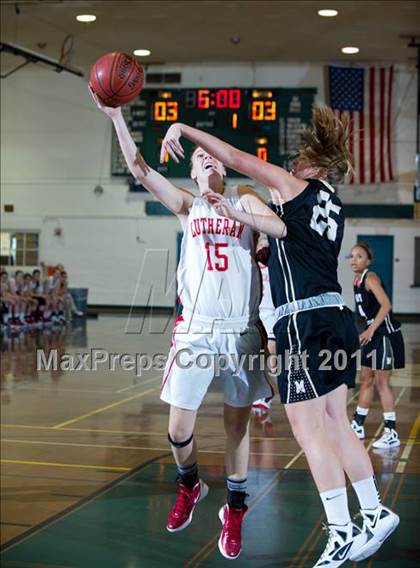 Thumbnail 2 in Bishop Montgomery vs Orange Lutheran (Santa Barbara Tournament of Champions) photogallery.