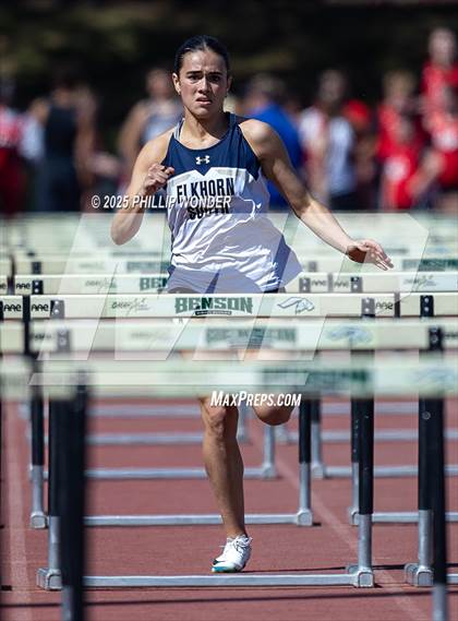 Thumbnail 1 in Benson Invitational (Girls 110M Hurdle) photogallery.