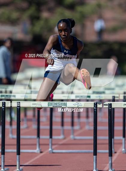 Thumbnail 1 in Benson Invitational (Girls 110M Hurdle) photogallery.