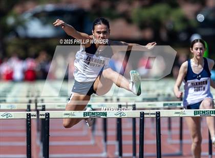 Thumbnail 3 in Benson Invitational (Girls 110M Hurdle) photogallery.