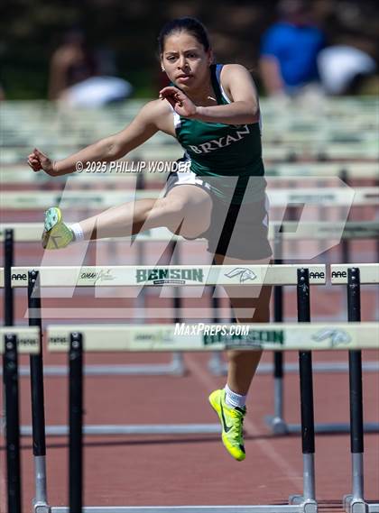 Thumbnail 2 in Benson Invitational (Girls 110M Hurdle) photogallery.