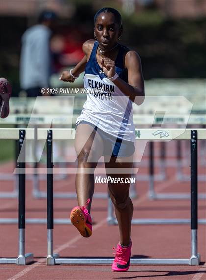 Thumbnail 2 in Benson Invitational (Girls 110M Hurdle) photogallery.