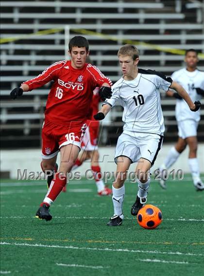 Thumbnail 1 in Poteet vs Boyd (Garland ISD Tournament) photogallery.