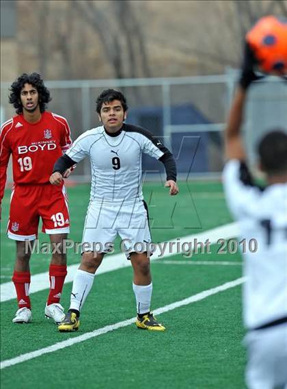 Thumbnail 3 in Poteet vs Boyd (Garland ISD Tournament) photogallery.