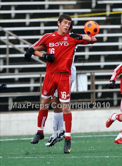 Thumbnail 2 in Poteet vs Boyd (Garland ISD Tournament) photogallery.