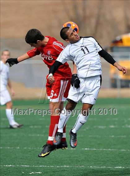 Thumbnail 2 in Poteet vs Boyd (Garland ISD Tournament) photogallery.