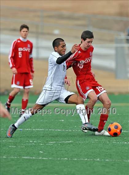 Thumbnail 2 in Poteet vs Boyd (Garland ISD Tournament) photogallery.