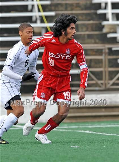 Thumbnail 2 in Poteet vs Boyd (Garland ISD Tournament) photogallery.