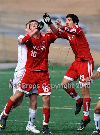 Thumbnail 2 in Poteet vs Boyd (Garland ISD Tournament) photogallery.